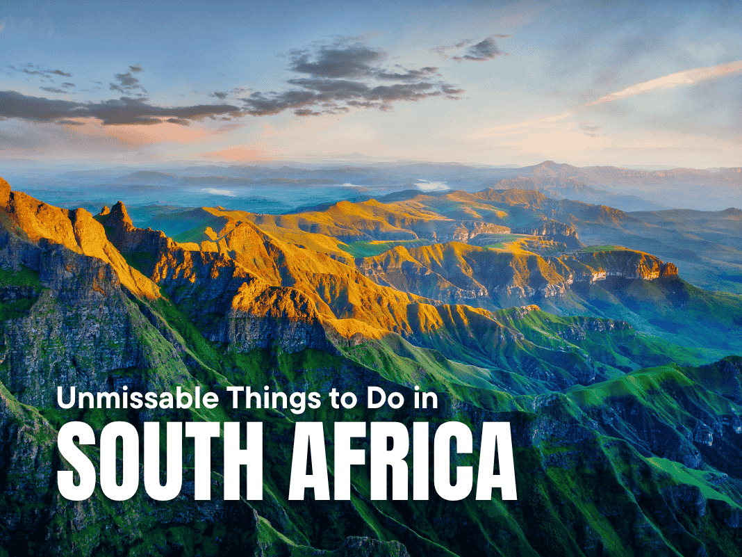 16+ Unmissable Things to Do in South Africa [Safari, Wine & Coastal Drives – 2025]